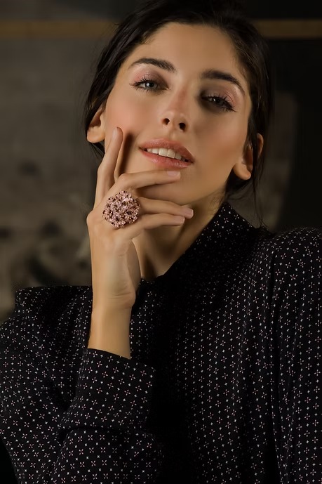 ANILLO FLOR MARINA DOBLE - Imagen 5