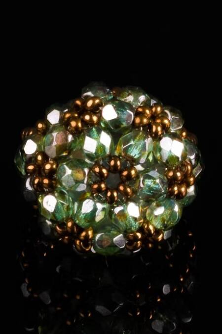ANILLO ESFERA VERDE