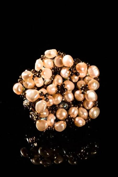 ANILLO FLOR MARINA PERLAS