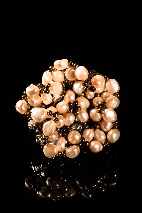 ANILLO FLOR MARINA PERLAS