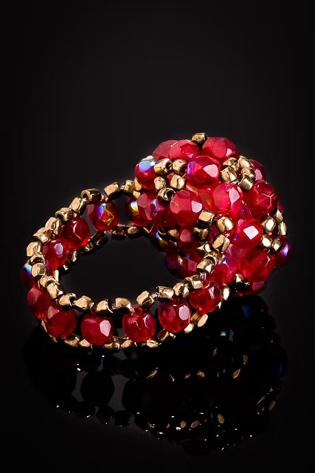 ANILLO ESFERA CRISTAL - Imagen 2