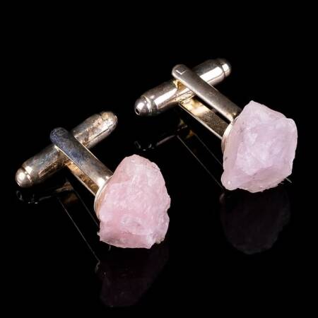 GEMELOS DE CUARZO ROSA