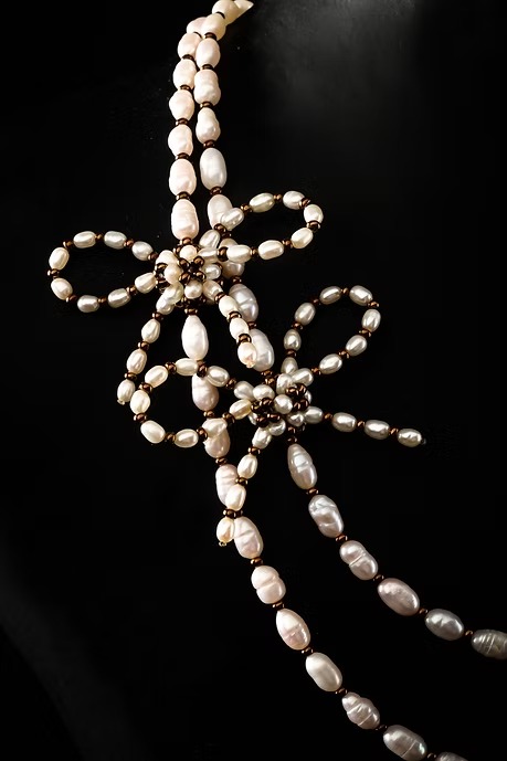 COLLAR PERLAS DOS MOÑOS - Imagen 2