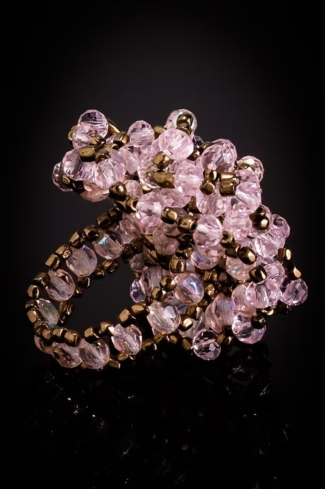 ANILLO FLOR MARINA DOBLE - Imagen 6
