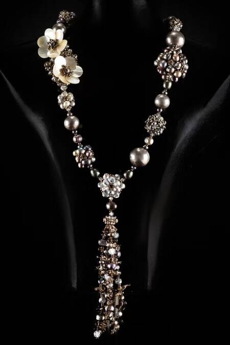 COLLAR PETRA PERLAS
