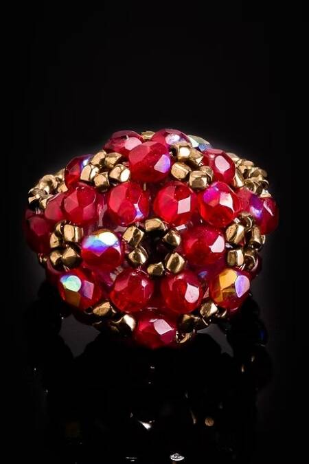 ANILLO ESFERA CRISTAL