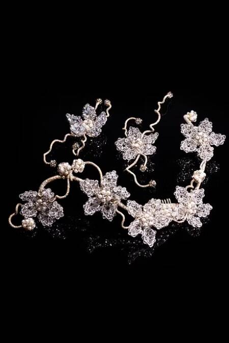 TOCADO FLORES CRISTAL